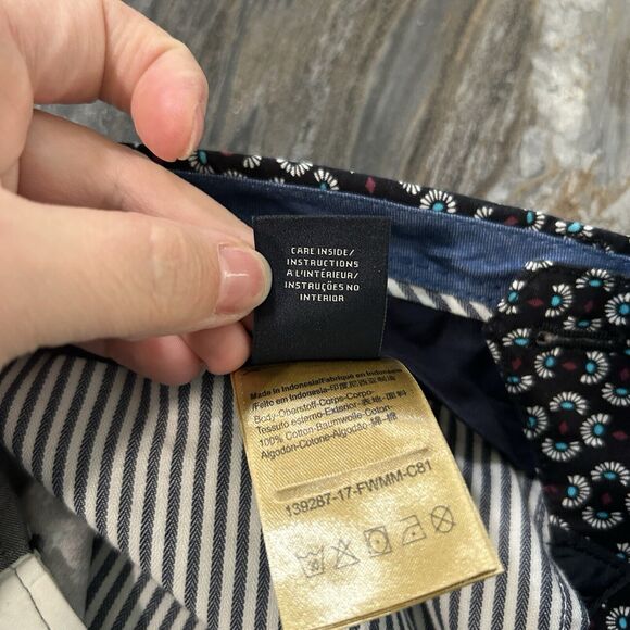 Scotch Soda Men’s Shorts 30 Preppy Golf Outdoor 8" Inseam Floral Logo Chino - Picture 8 of 14